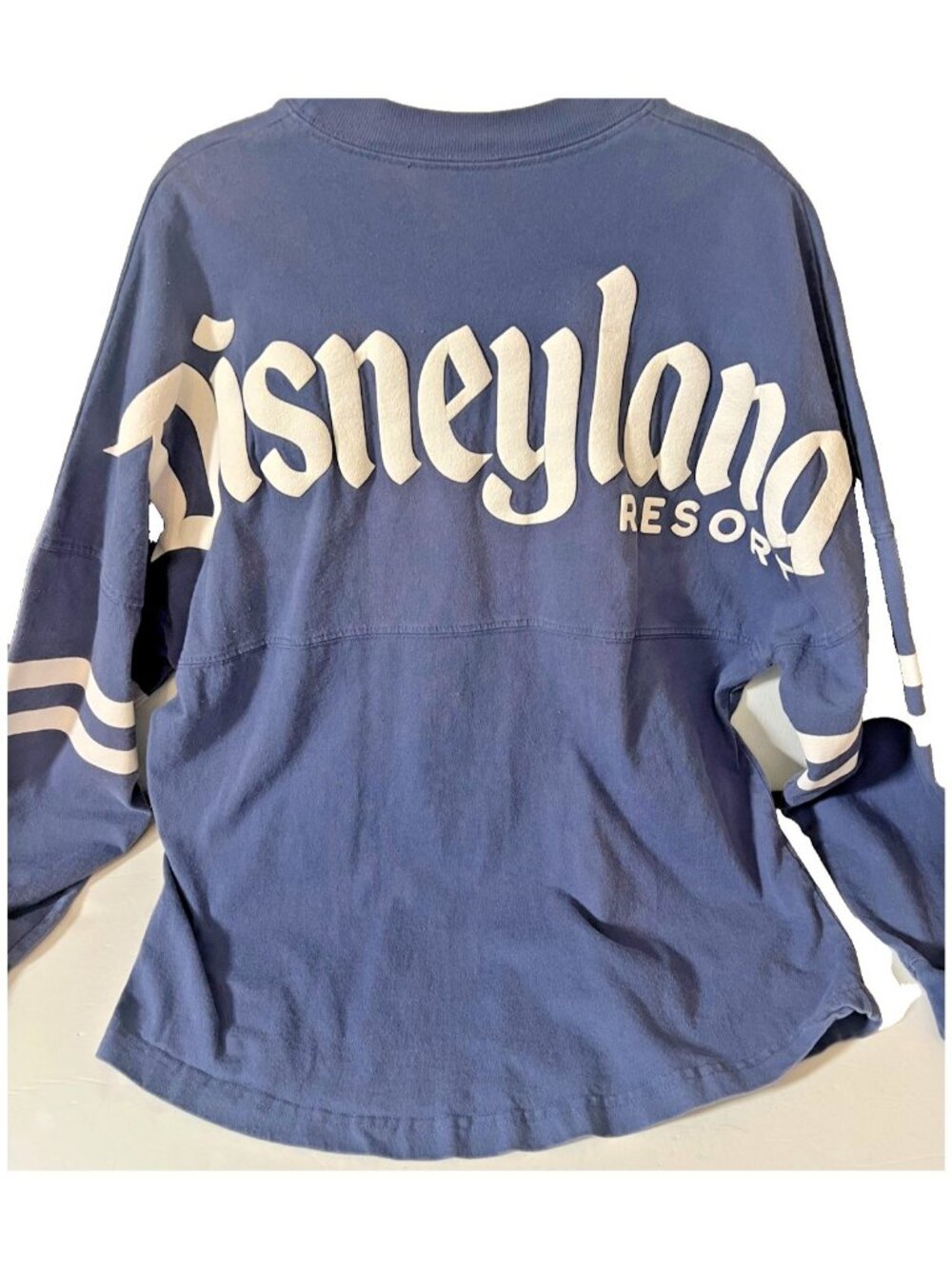 Disney Parks Disneyland Resort Spirit Jersey Purple Blue Oversized Shirt Small. - Picture 2 of 7
